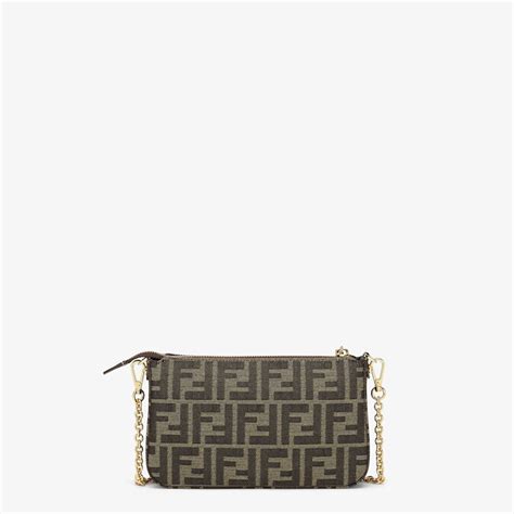 pochette uomo pelle fendi|fendi baguette pouch.